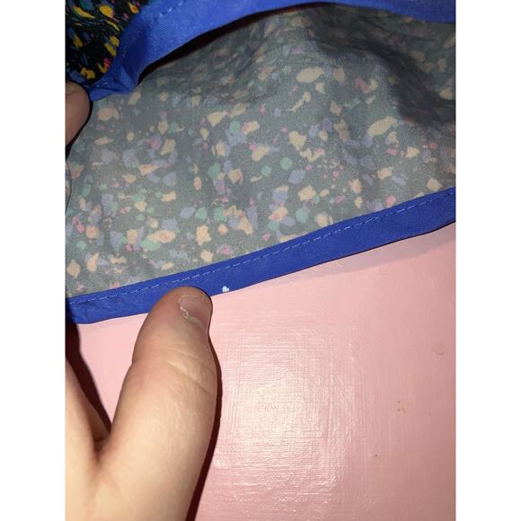 Nike Tempo Running Shorts Confetti Print Black Blue – Women’s Small - Picture 4 of 4